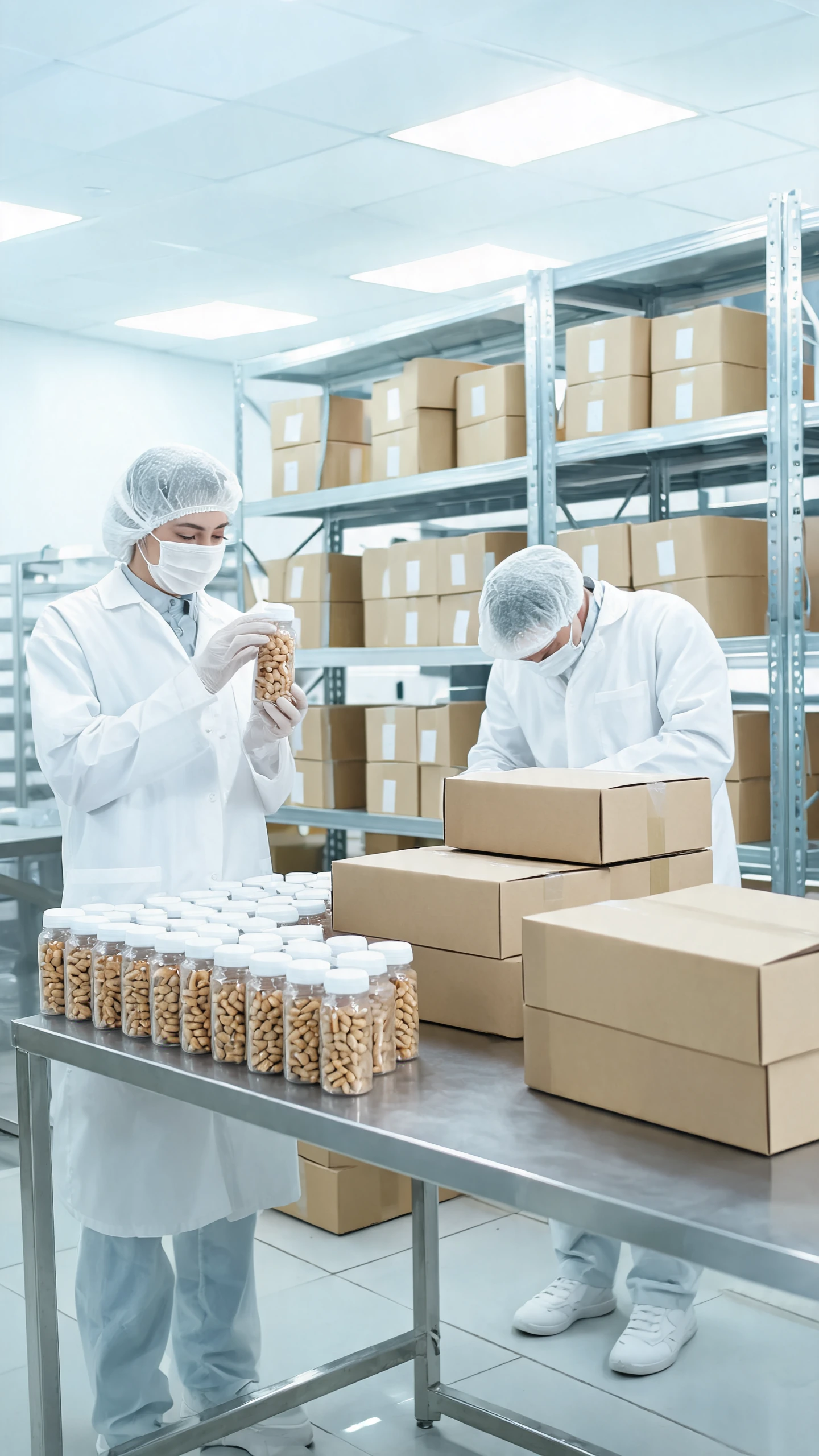 Packaging and documents factory workflow and product context